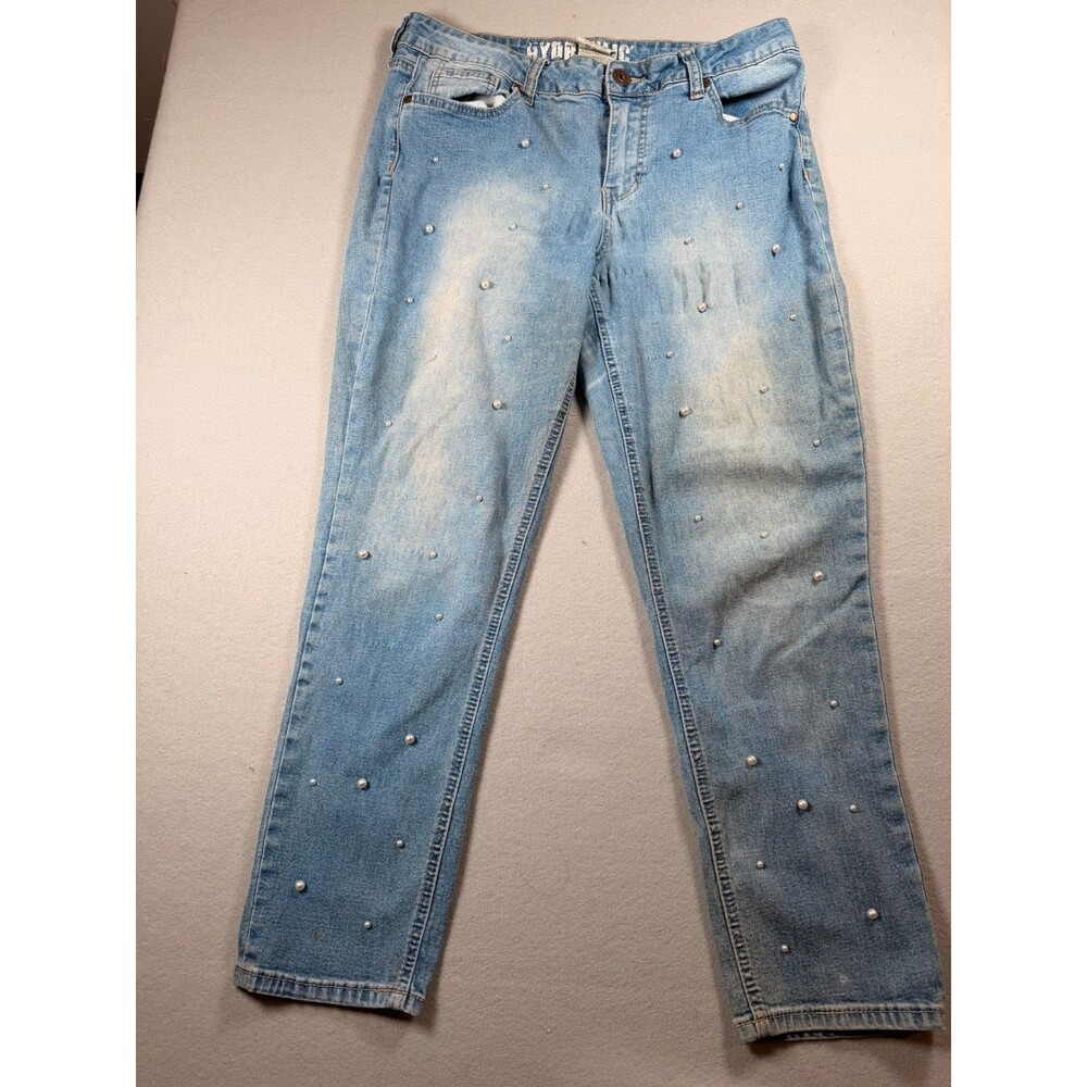 Size 14 Pearl studded Hydraulic Jeans